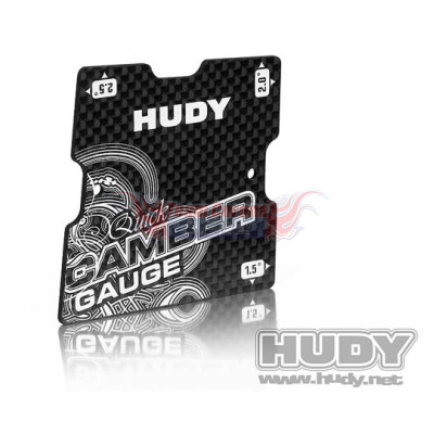 Hudy Graphite Quick Camber Gauge 1/10 Touring 1.5° - 107750